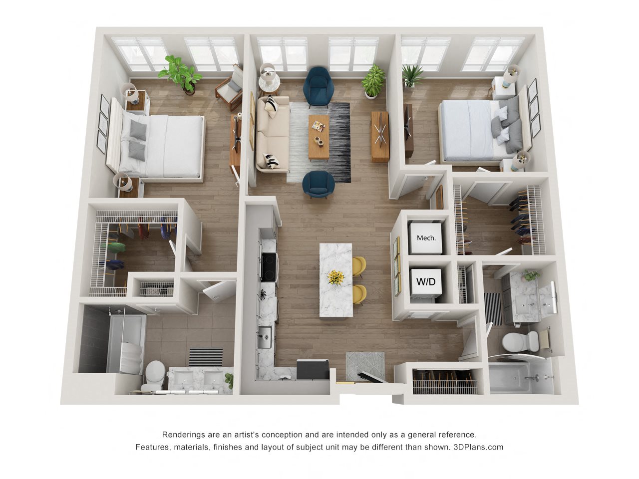 Floor Plans at Wellsmith 13 BR & Studio Apartments Richmond, VA